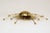 1950s Sunburst Sputnik Wall Lamp in Brass, 1950s For Sale - Image 5 of 16