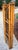 Wood Vintage Burnt Bamboo Folding Shelf For Sale - Image 7 of 14