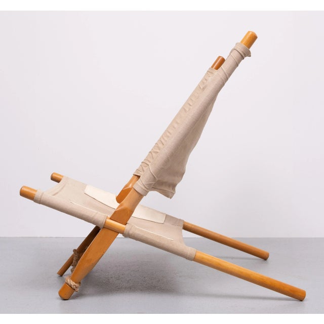 1960s Danish Saw Chair by Ole Gjerlov Knudsen for Cado, 1960 For Sale - Image 5 of 11