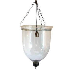 English Regency Style Glass One-light Hall Lantern