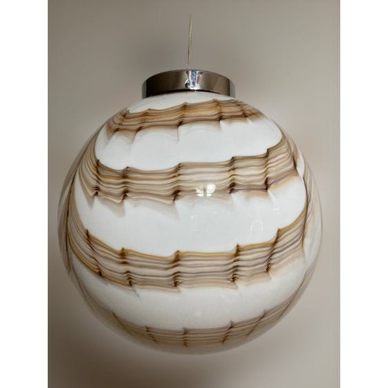 1970s 1970s Sphere Triplex Murano Ball Lamp For Sale - Image 5 of 7