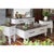 Avalon Rustic Farmhouse 2 Drawer Console Table - White For Sale - Image 9 of 9