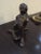 Mid-Century Modernist Ceramic Crouching Woman Sculpture For Sale - Image 4 of 7