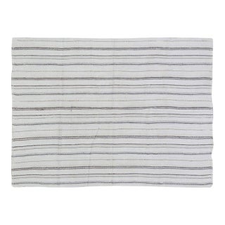 Vintage Turkish Hand Knotted Flatweave Kilim, 4'6x6'1 For Sale