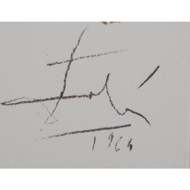 Salvador Dali, Les Marchands du Temple, Lithograph For Sale - Image 5 of 6