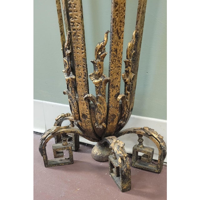 1920s Rare Art Deco Lighted Credenza For Sale - Image 9 of 13