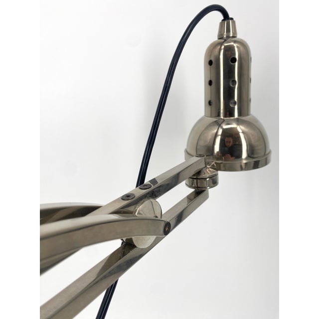 Metal Art Deco Nickel-Plated AD11 Table Lamp attributed to Charles Martin for Woka Vienna, 1928 For Sale - Image 7 of 15