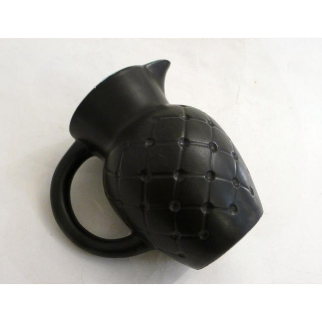 Ceramic Mid-Century Pitcher in Earthenware with Résille Pattern from Poet-Laval, France, 1950s For Sale - Image 7 of 11