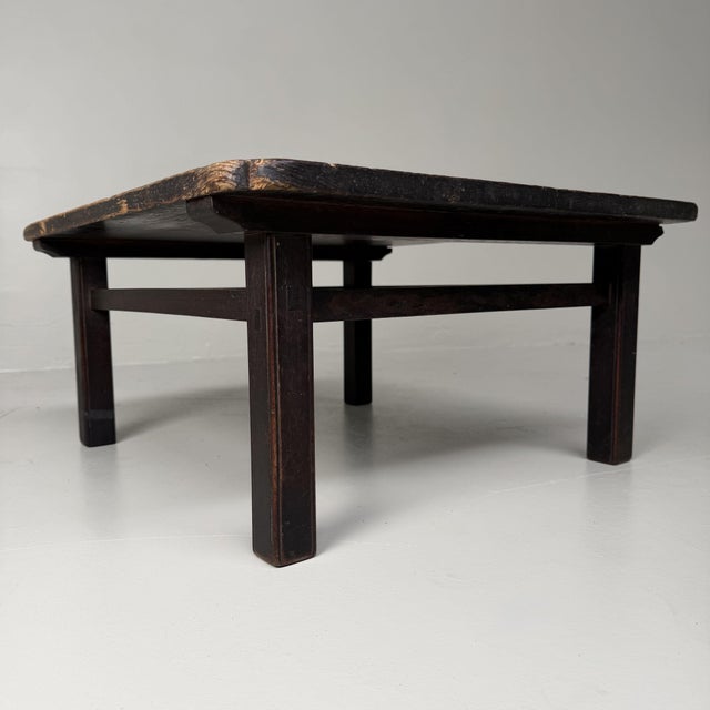 Low Japanese Minimalist Display Table, 1910s For Sale - Image 9 of 13