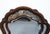 Aico Michael Amini Romanza Collection Old World Baroque 51" Mirror - Deep Claret Finish 74060-56 For Sale - Image 4 of 8