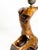 Brutalist Olive Wood Table Lamp, France, 1960s For Sale - Image 12 of 13
