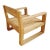 Outdoor Modern Teak Club Chair For Sale In Los Angeles - Image 6 of 8