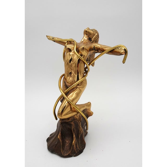 Brutalist Bronze Nude Sculpture, 1970s For Sale - Image 10 of 10