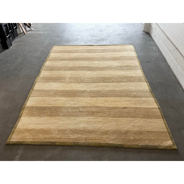 Tufenkian Artisan Carpets 10ft × 13ft 11in Tufenkian Tibetan Shakti Collection Wool Area Rug For Sale - Image 4 of 13
