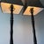 Late 20th Century Skinny Black Plaid Lamps: A Pair For Sale - Image 9 of 10