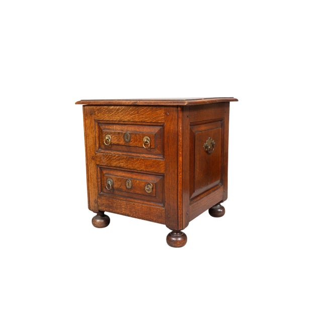 Georgian Oak Box For Sale - Image 9 of 12