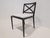 Azimuth Cross Armchairs, Set of 6 For Sale - Image 13 of 13