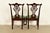 Thomasville Chippendale Carved Mahogany Dining Chairs, Set of Six For Sale - Image 11 of 13