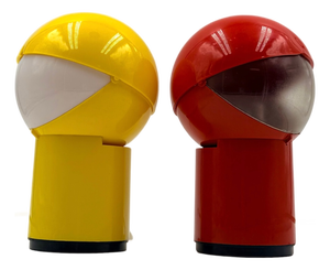 Space Age Sfera Notte Table Lamps from Gagiplast, 1970s, Set of 2
