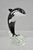 Late 20th Century Late 20th Century Vinci by Dynasty Glass Modern Orca Killer Whale Sculpture For Sale - Image 5 of 10