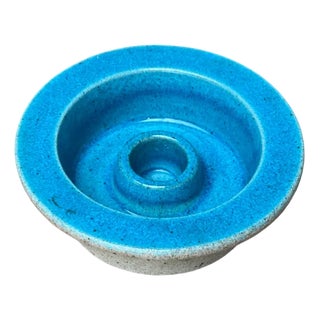 Mid-Century Stoneware Pottery Candle Holder from Knabstrup, Denmark, 1960s For Sale