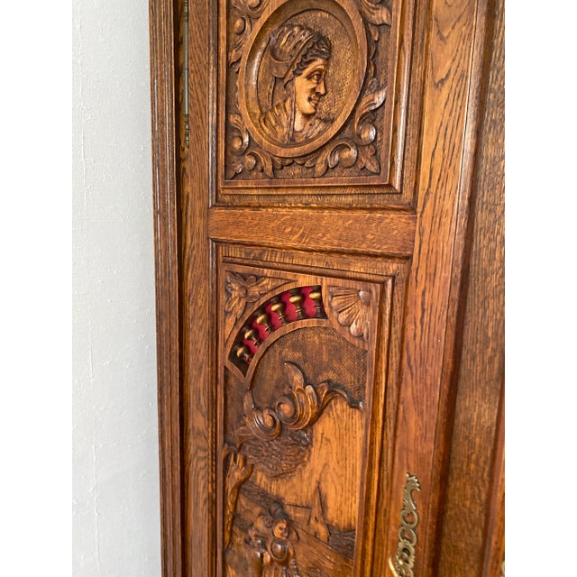 Breton Wardrobe in Oak, Late 19th Century For Sale - Image 3 of 18