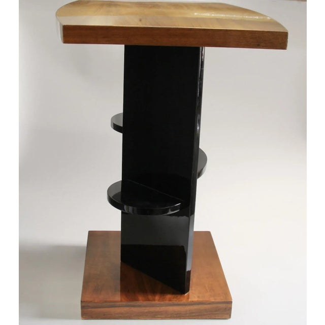Art Deco Cubist French Side Table, 1930s For Sale - Image 6 of 12