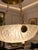 French Art Deco Hanging Light with Molded Glass Shade, 1933 For Sale - Image 3 of 9