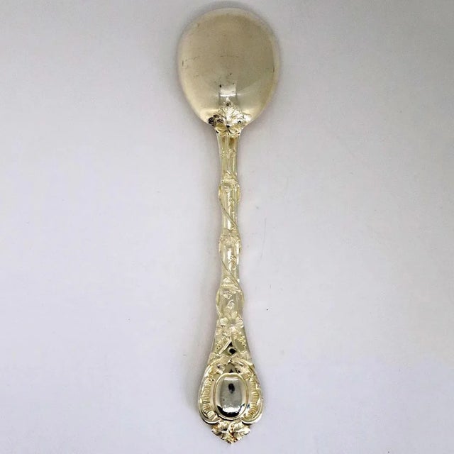 French Early 21st Century French Odiot Demidoff Sterling Silver Soup Spoon For Sale - Image 3 of 8