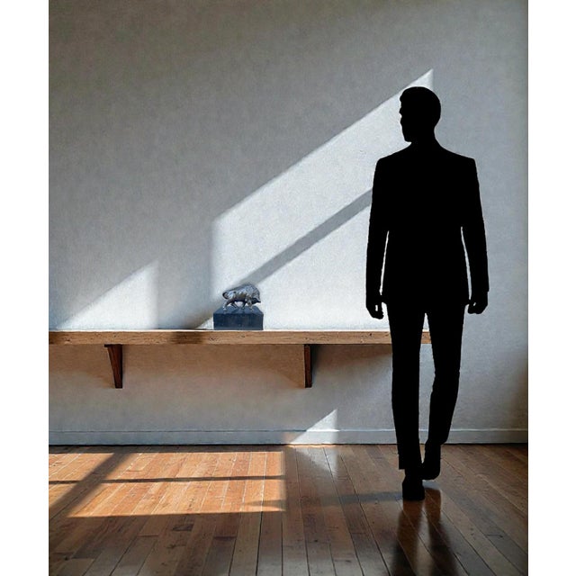 Bronze Bison Sculpture, 1920s-1940s For Sale - Image 9 of 10