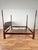 Brown Stickley Solid Mahogany King Size 4 Post Poster Bed For Sale - Image 8 of 10