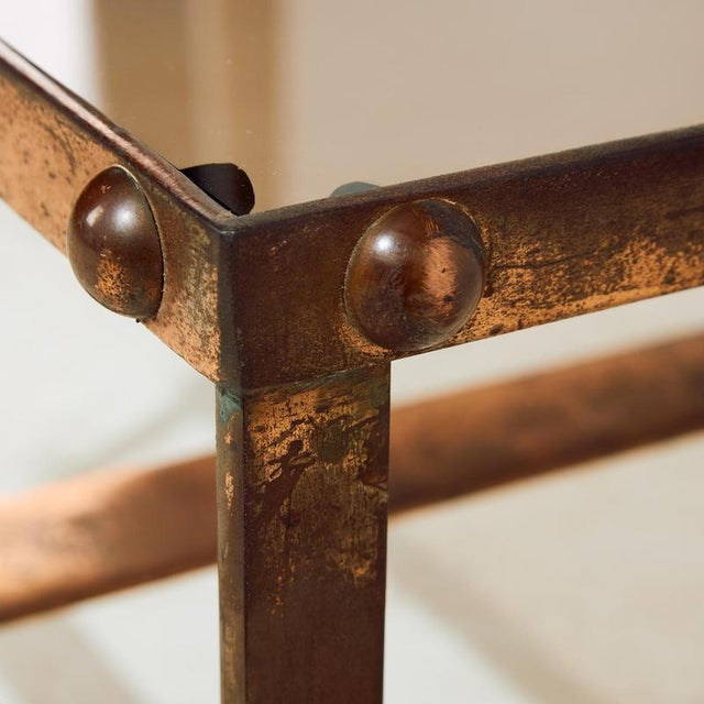 Brown Art Deco Coffee Table, 1930s For Sale - Image 8 of 16