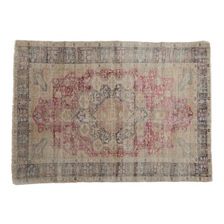 Vintage Kaisary Rug - 4'4" X 5'11" For Sale