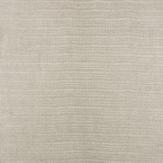 Schumacher Organic Stripe Sheer Fabric in Sand For Sale