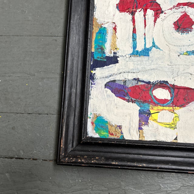 2020s Contemporary Original Abstract Painting by Stephen Heigh “We Made It” For Sale - Image 5 of 6