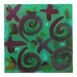 1960s Frank Wallace Abstract Painting For Sale