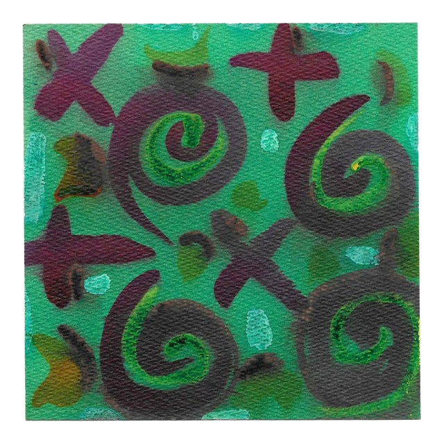 1960s Frank Wallace Abstract Painting For Sale