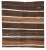 Textile Brown Vintage Goat Hair Kilim Rug For Sale - Image 7 of 7