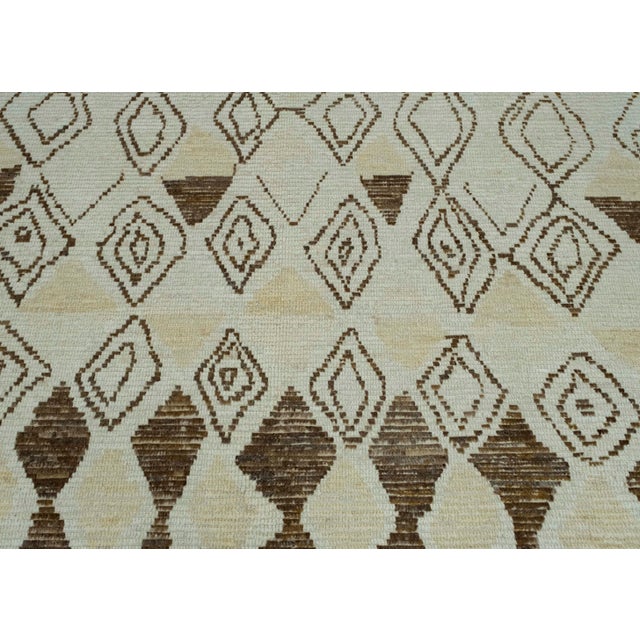 Turkish Tulu Handmade Rug 8'9" x 12'9" #18628 For Sale In Houston - Image 6 of 8