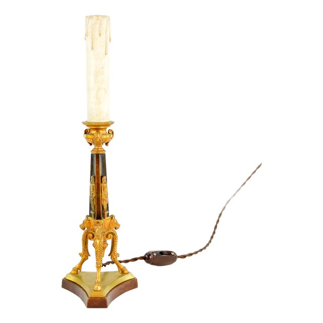 Early 20th Century Empire Style Table Lamp For Sale