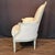 Antique French Louis XVI Carved and Painted Bergère Armchairs -a Pair For Sale - Image 10 of 12