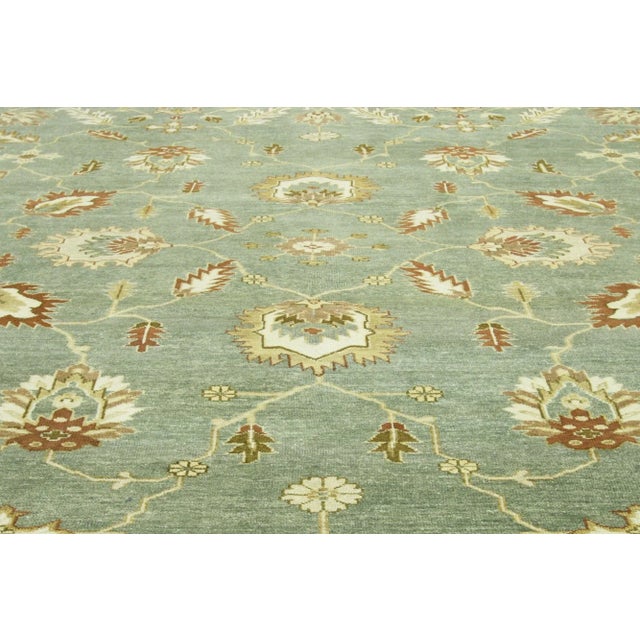 Early 21st Century Vintage Indian Rug, 07'11 X 10'00 For Sale - Image 4 of 7