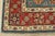 Kazak Rug 3’11” X 5’9” Blue Wool Tribal Hand-Knotted Oriental Carpet For Sale - Image 9 of 12