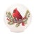 Kenneth Ludwig Chicago LED Cardinal Pine Globe (Set of 2) For Sale - Image 4 of 5