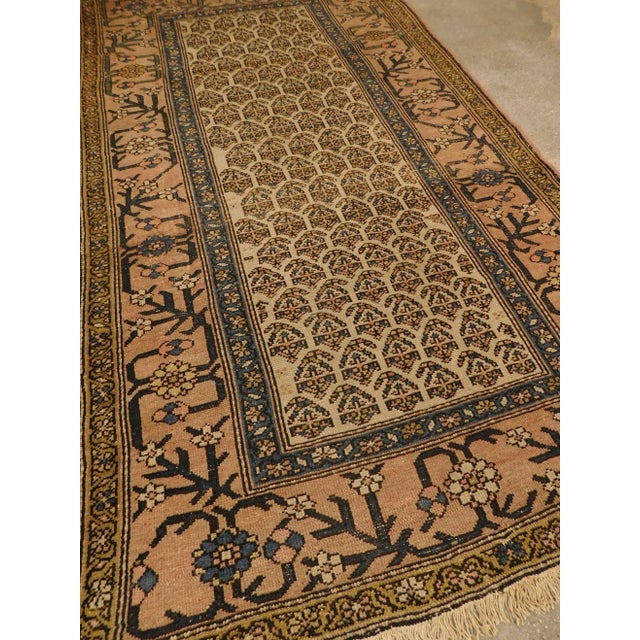 Vintage Persian Malayer Rug For Sale In Los Angeles - Image 6 of 12