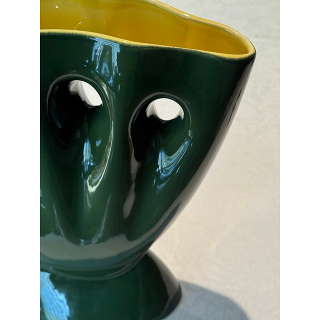 Mid-Century Modern Midcentury Modern Multi-Neck Vase by Red Wing For Sale - Image 3 of 6