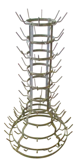 Marcel Duchamp Modernist Sculpture French Wine Bottle Drying Rack Marcel