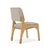 Arches II Dining Chairs in Oak and Bouclé from Insidherland, Set of 12 For Sale - Image 4 of 5