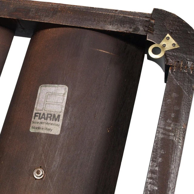 Curved Rosewood and Chromed Metal Coat Rack attributed to Carlo de Carli for Fiarm, 1960s For Sale - Image 4 of 8