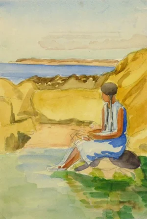 Lake Mead Watercolor